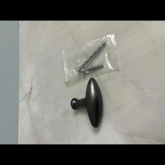 Padilla Solid Brass Cabinet Knob - Oil Rubbed Bronze - Picture 3 of 4